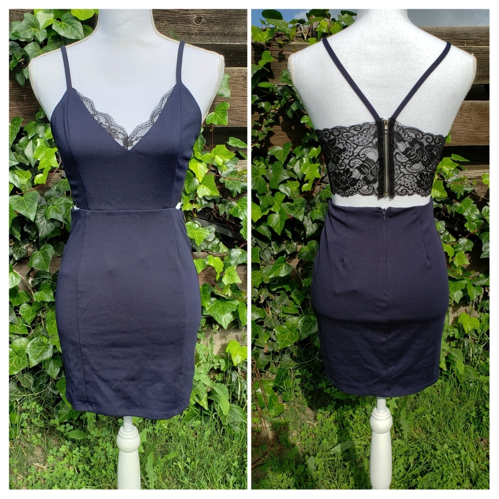Lush Casual Embroidered Dress